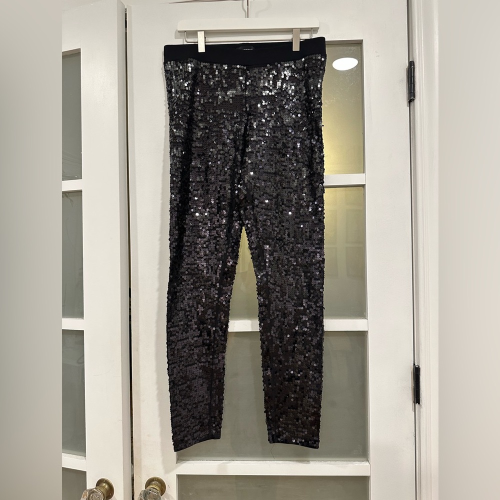Express sequin leggings NWOT